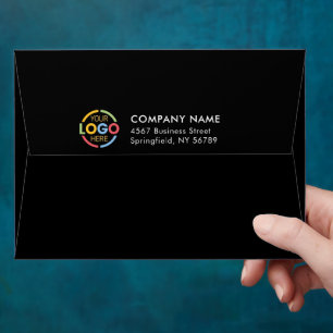 Enveloppe Adresse de retour professionnelle du logo personna