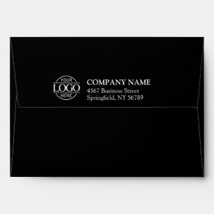 Enveloppe Adresse de retour professionnelle du logo personna