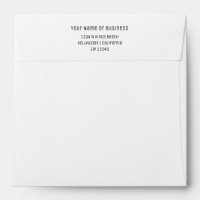 Adresse de retour simple