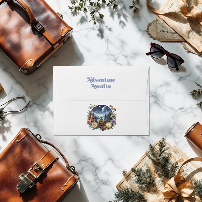 Enveloppe Adventure Attend un diplôme (Adventure Awaits Graduation Envelope)