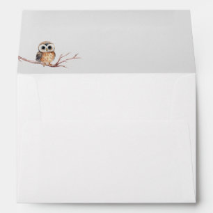 Enveloppe Adventure Await Woodland Bear Baby shower