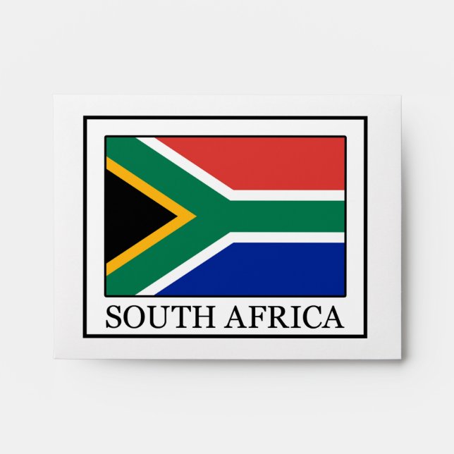 Enveloppe Afrique du Sud (Devant)