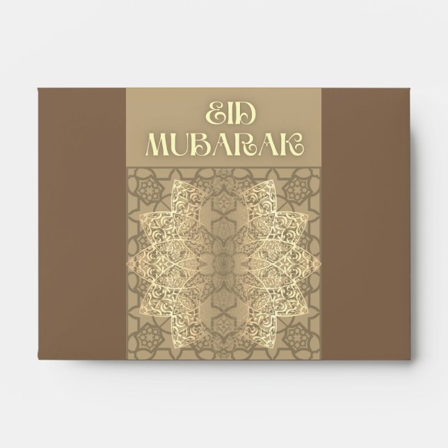 Enveloppe Aïd Moubarak (Devant)