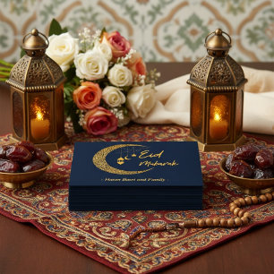 Enveloppe Aïd Moubarak Argent Cadeau Musulman Enfants heureu