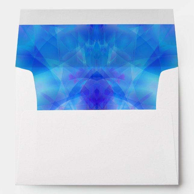 Enveloppe Ailes bleues (Dos (Bas))