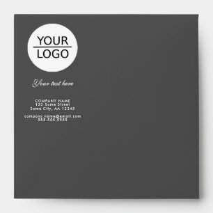 Enveloppe Ajoutez votre logo Texte personnalisé Promotion Gr