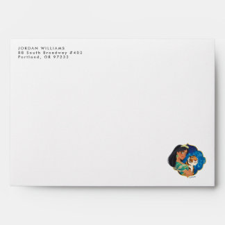 Enveloppe Aladdin | Graphisme Bijou Jasmine Et Raja