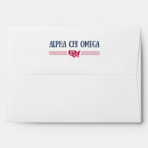 Enveloppe Alpha Chi Omega - États-Unis