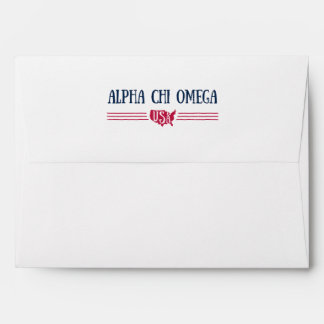 Enveloppe Alpha Chi Omega - États-Unis