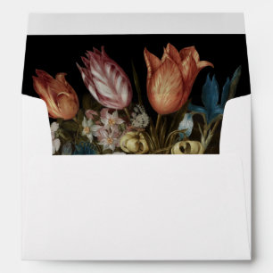 Enveloppe Ambrosius Bosschaert Floral Oil Peinture