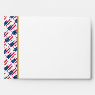 Enveloppe AMERICA USA Christian Celebration Custom Wedding