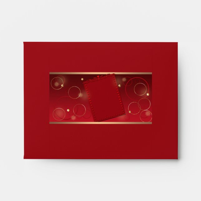 Enveloppe Amour, invitation, mariage, Saint Valentin (Devant)