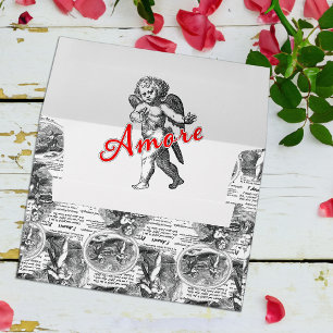 Enveloppe Amour romantique plus mignon Mariage ou Fiançaille