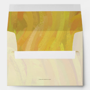 Enveloppe Ananas et Monogramme noir