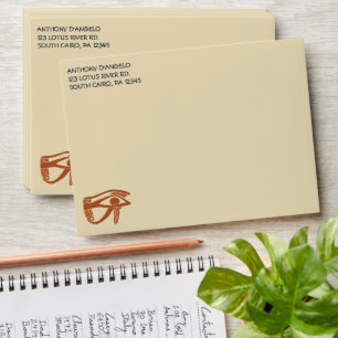 Enveloppe Ancienne Egypte Graphique égyptienne Thème