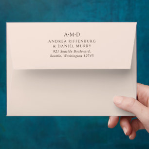 Enveloppe Andrea Tan Mariage élégant