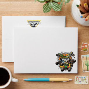 Enveloppe Anniversaire de Camions Monster Jam
