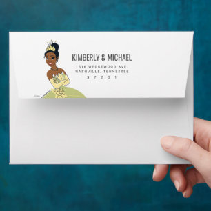 Enveloppe Anniversaire de Disney Princess Tiana