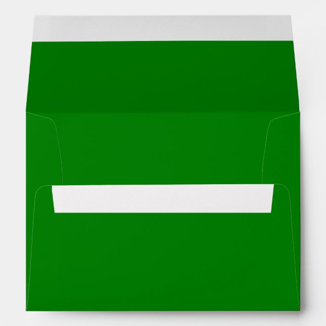 Enveloppe Ao (anglais) (couleur unie) (Dos (Bas))