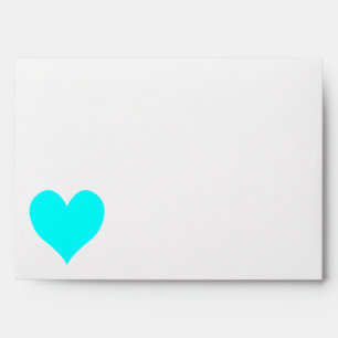 Enveloppe Aqua Heart