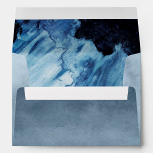 Enveloppe Aquarelle de profondeur marine 2