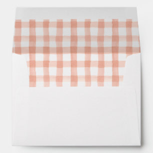 Enveloppe Aquarelle Floral Garden Party Crest