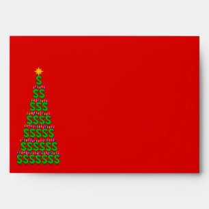 Enveloppe Arbre de Noël