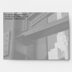 Enveloppe Architecture de gratte-ciel de construction en aci