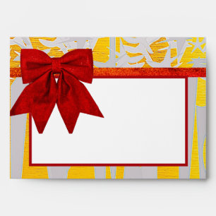 ENVELOPPE ARGENT ET OR~ LES VACANCES DANS CENTRAL PARK! :)