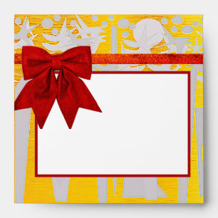 ENVELOPPE ARGENT ET OR~ LES VACANCES DANS CENTRAL PARK! :)