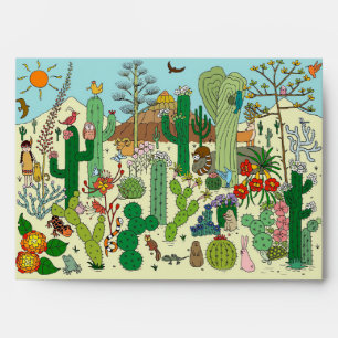 Enveloppe Arizona Désert