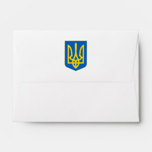 Enveloppe Armoiries de l'Ukraine