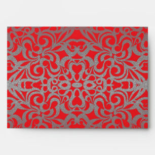 Enveloppe Arrière - plan abstrait floral d'enveloppe