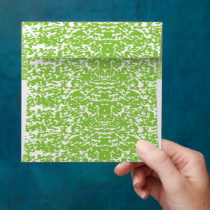 Enveloppe arrière - plan abstrait vert et blanc