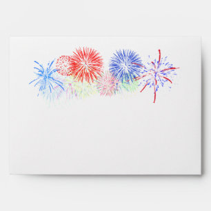 Enveloppe Arrière - plan Fireworks