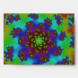 Enveloppe Arrosage floral d'automne