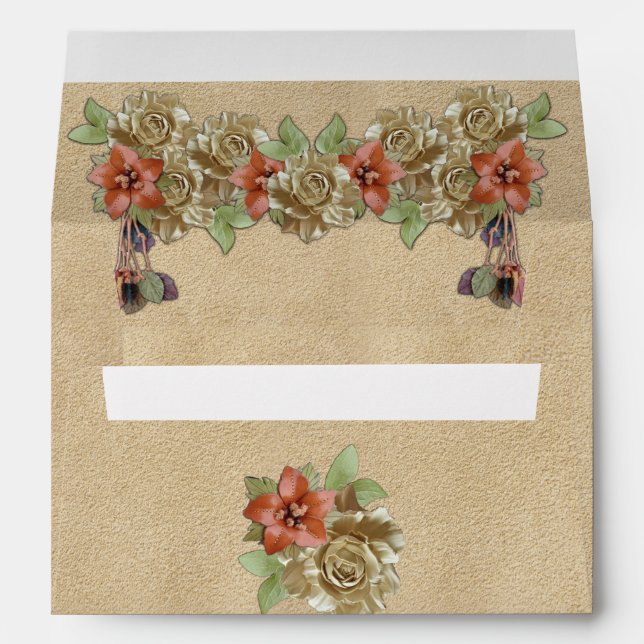 Enveloppe Art du cuir et du daim (Dos (Bas))