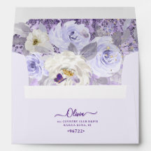 ArtsApp H2 Ombre Violet Quinceanera Étincelante
