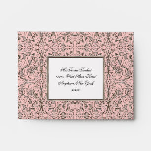 Enveloppe assortie de mariage d'élégance de
