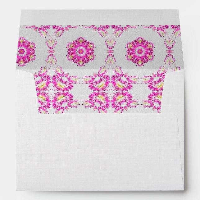 Enveloppe Aster Watercolor (Dos (Bas))