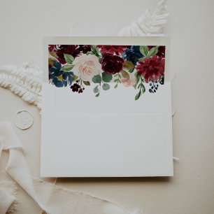Enveloppe Automne Rustique Faire-part de mariage de calligra