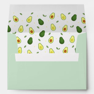 Enveloppe Avocado Saint-Guacamole Baby shower vert Anniversa