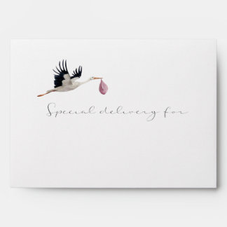 Enveloppe baby shower