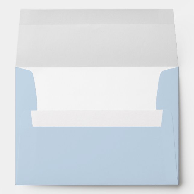 Enveloppe Baby shower Blue Boy (Dos (Bas))