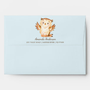 Enveloppe Baby shower d'invitation pour animaux de