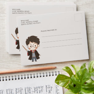 Enveloppe Baby shower Harry Potter simple