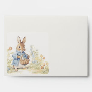 Enveloppe Baby shower Peter Rabbit