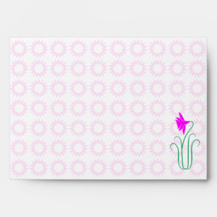 Enveloppe BabySoft BabyPink Star Sparkle Motif