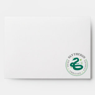 Enveloppe Badge de fierté de la maison serpent vert SLYTHERI