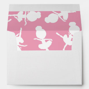 Enveloppe Ballerina Motif, Ballet Girls, Ballet Dance